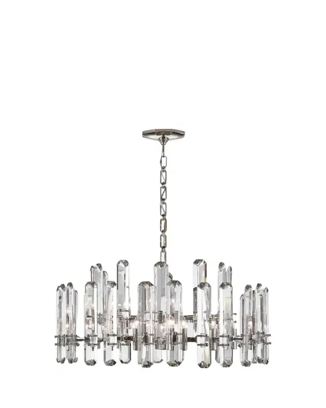 Visual Comfort Signature Bonnington Large Chandelier By AERIN