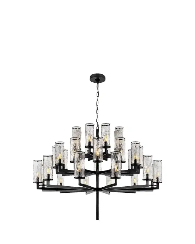 Visual Comfort Signature Liaison Triple Tier Chandelier By Kelly Wearstler