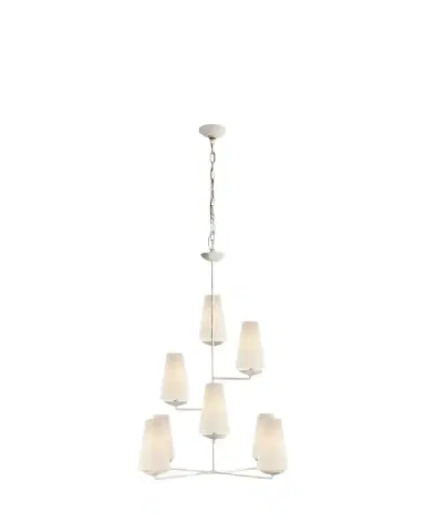 Visual Comfort Signature Fontaine Vertical Chandelier By AERIN | Thumbnail 1 Visual Comfort Signature Fontaine Vertical Chandelier By AERIN | Thumbnail 1