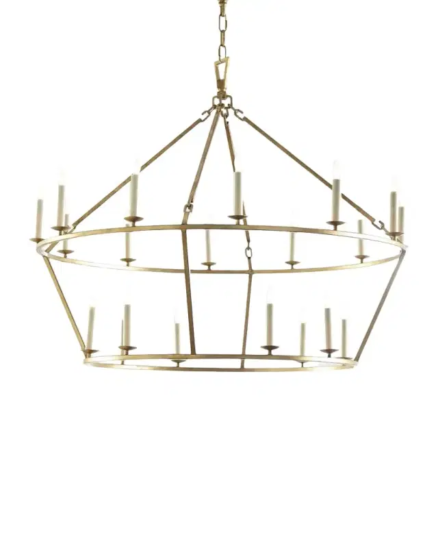 Visual Comfort Signature Darlana Large Two-Tiered Ring Chandelier