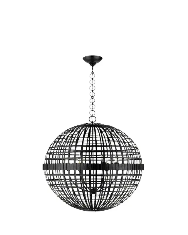 Visual Comfort Signature Mill Large Globe Lantern By AERIN