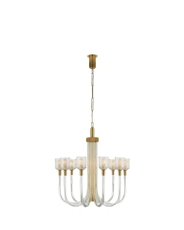 Visual Comfort Signature Reverie Medium Single Tier Chandelier By Kelly Wearstler