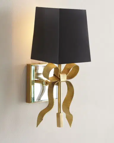 Visual Comfort Signature Small Ellery Grosgrain Bow Sconce | Thumbnail 2