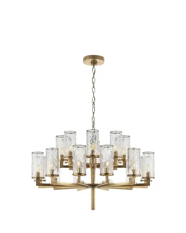 Visual Comfort Signature Liaison Single Tier Chandelier By Kelly Wearstler