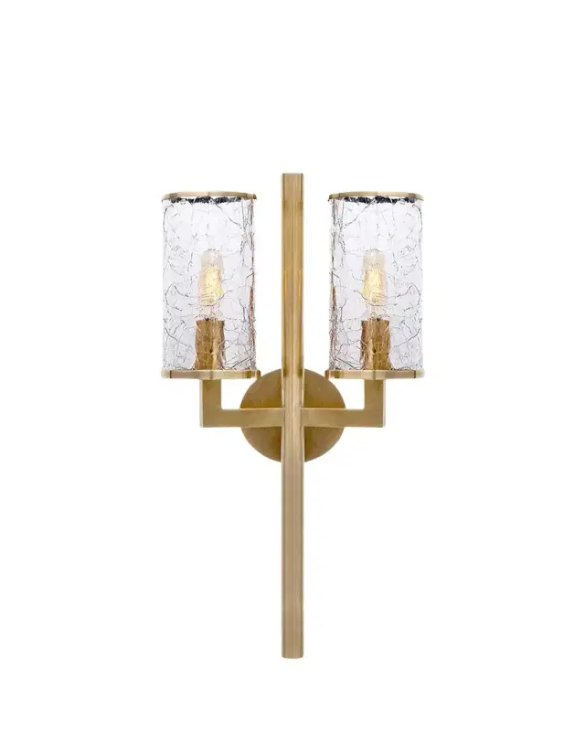 Visual Comfort Signature Liaison Double Sconce By Kelly Wearstler