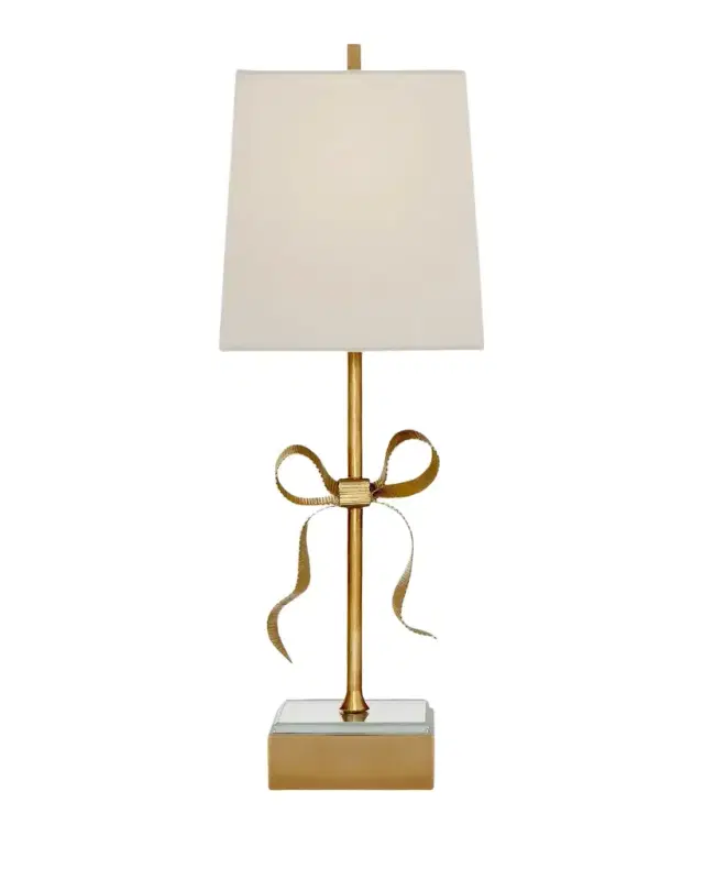 Visual Comfort Signature Ellery Grosgrain Bow Table Lamp