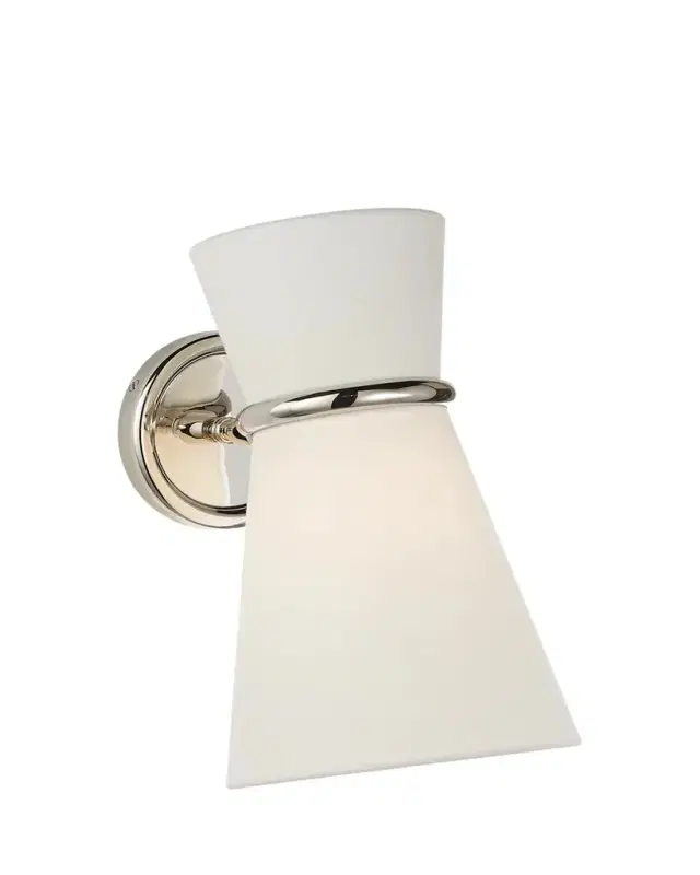 Visual Comfort Signature Clarkson Small Single Pivoting Sconce By AERIN