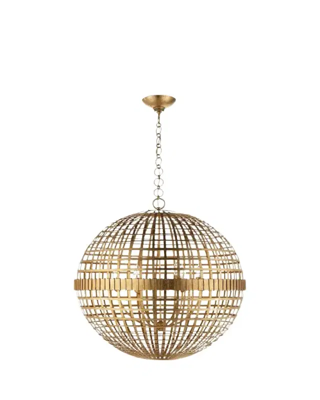 Visual Comfort Signature Mill Large Globe Lantern By AERIN