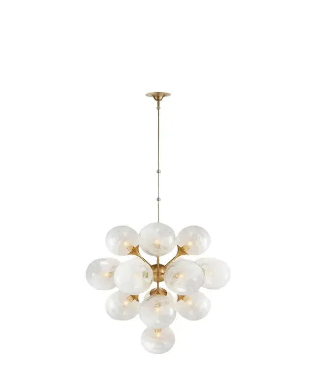 Visual Comfort Signature Cristol Large Tiered Chandelier By AERIN