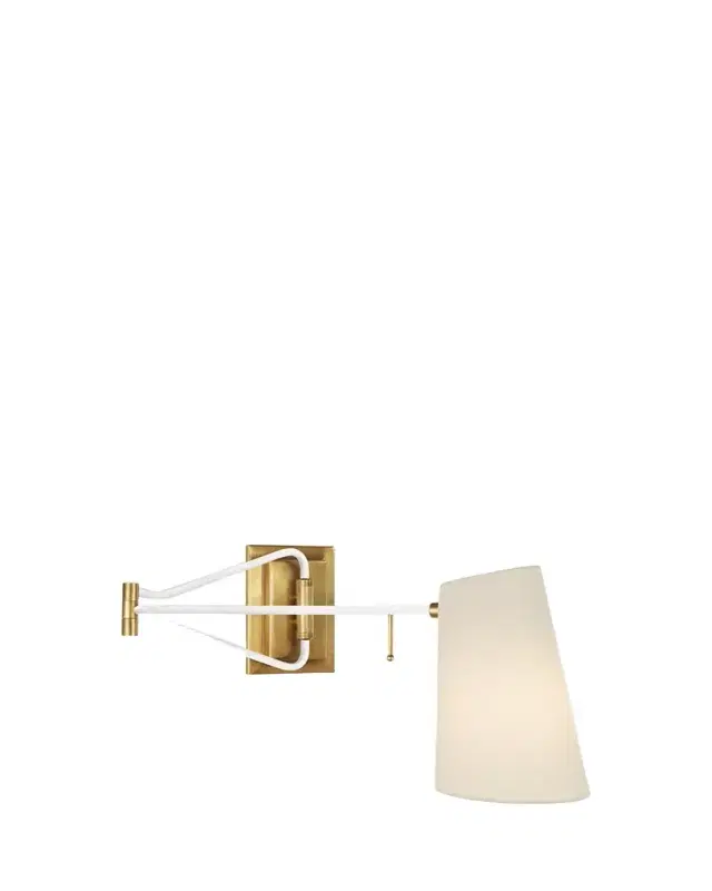 Visual Comfort Signature Keil Swing Arm Wall Light By AERIN