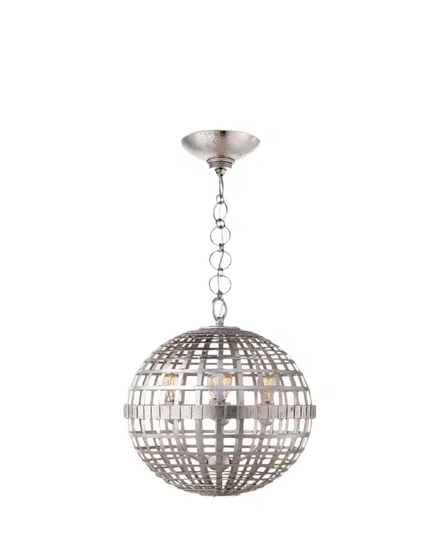 Visual Comfort Signature Mill Small Globe Lantern By AERIN