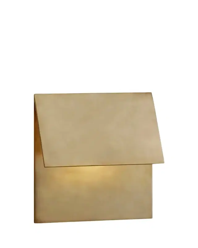 Visual Comfort Signature Esker Single Fold Sconce By Kelly Wearstler