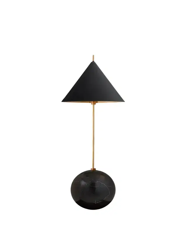 Visual Comfort Signature Cleo Orb Base Accent Lamp By Kelly Wearstler