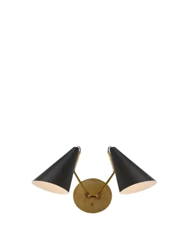 Visual Comfort Signature Clemente Double Sconce By AERIN | Thumbnail 1