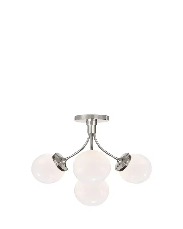 Visual Comfort Signature Prescott Medium Semi Flush Mount