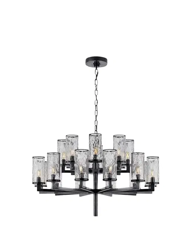 Visual Comfort Signature Liaison Single Tier Chandelier By Kelly Wearstler