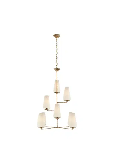 Visual Comfort Signature Fontaine Vertical Chandelier By AERIN | Thumbnail 1 Visual Comfort Signature Fontaine Vertical Chandelier By AERIN | Thumbnail 1