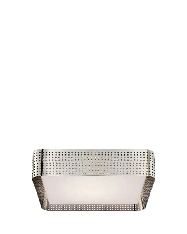 Visual Comfort Signature Precision Large Square Flush Mount By Kelly Wearstler