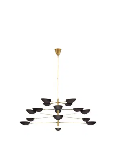 Visual Comfort Signature Graphic Grande Four Tier Chandelier By AERIN | Thumbnail 1