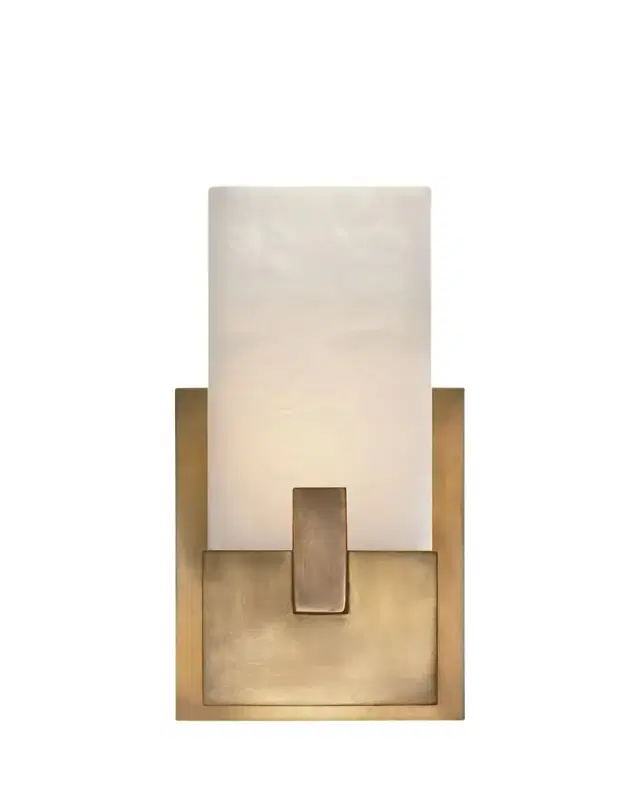 Visual Comfort Signature Covet Short Clip Bath Sconce By Kelly Wearstler
