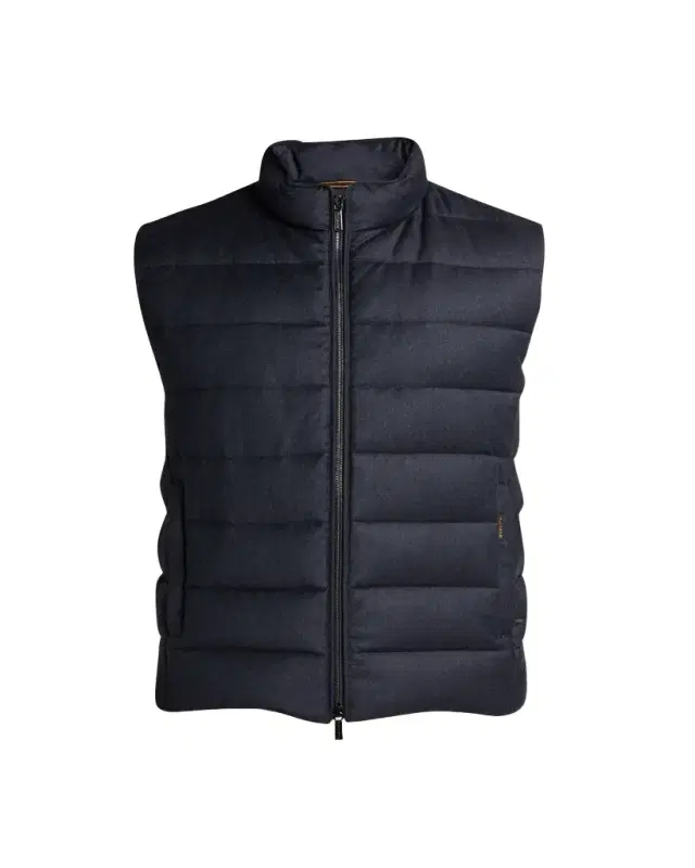 Men's Flannel Down Vest