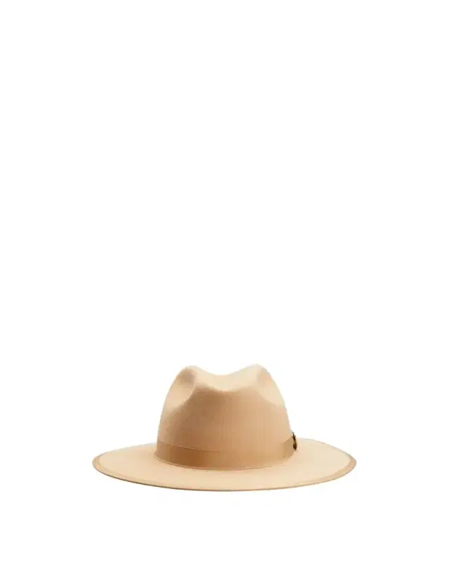 Keith James Men's Queen Red-Brim Wool Fedora Hat