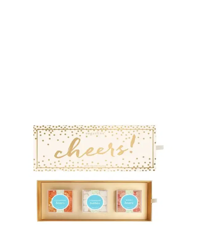 Sugarfina Cheers 3-Piece Candy Bento Box