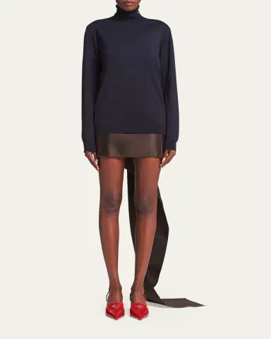 Prada Superfine Wool Turtleneck Sweater | Thumbnail 2