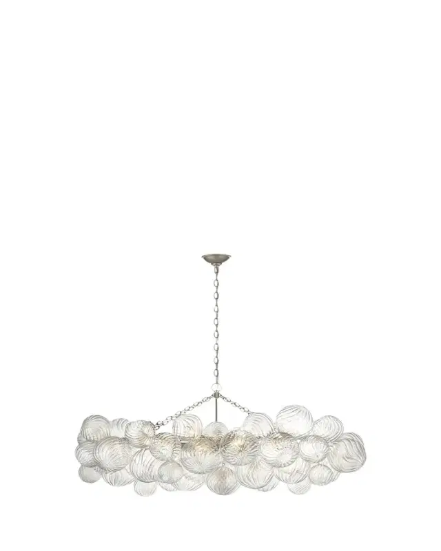 Visual Comfort Signature Talia Medium Linear Chandelier By Julie Neill