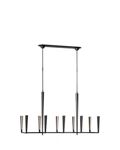 Visual Comfort Signature Galahad Large Linear Chandelier By Thomas O'Brien | Thumbnail 1