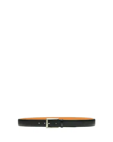 Magnanni Men's Rocas Pebbled Leather Belt | Thumbnail 1