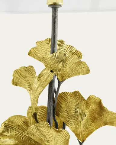 Michael Aram Golden Ginkgo Table Lamp, 27" | Thumbnail 4