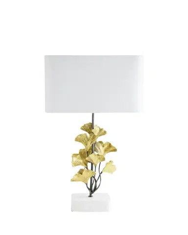 Michael Aram Golden Ginkgo Table Lamp, 27" | Thumbnail 1