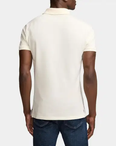 Ralph Lauren Purple Label Men's RL Pique Polo Shirt | Thumbnail 3