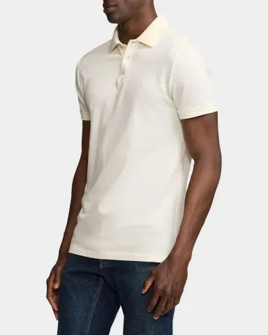 Ralph Lauren Purple Label Men's RL Pique Polo Shirt | Thumbnail 6