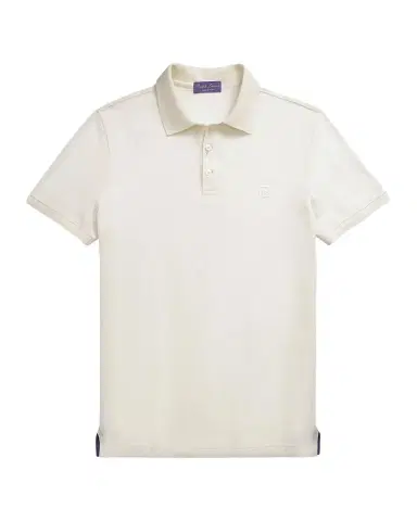 Ralph Lauren Purple Label Men's RL Pique Polo Shirt | Thumbnail 1