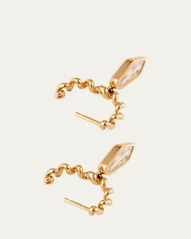 Boochier Shield Diamond Slinkee Drop Earrings | Thumbnail 4 Boochier Shield Diamond Slinkee Drop Earrings | Thumbnail 4