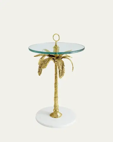 Michael Aram Palm Cocktail Table | Thumbnail 2