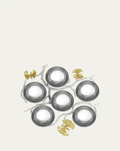 Michael Aram Butterfly Ginkgo Luxe Seder Plate | Thumbnail 3