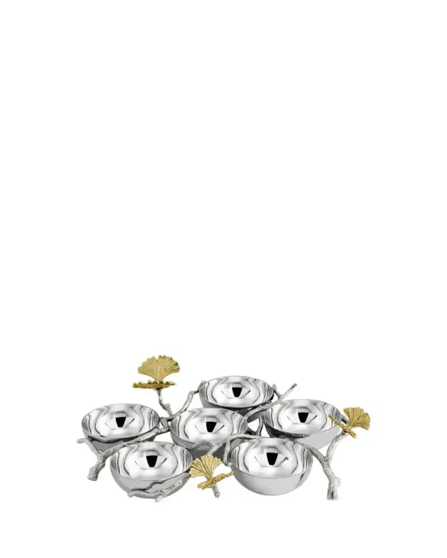 Michael Aram Butterfly Ginkgo Luxe Seder Plate