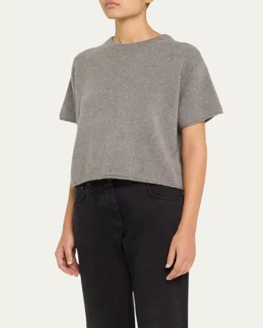The Elder Statesman Cashmere Knit Top | Thumbnail 4