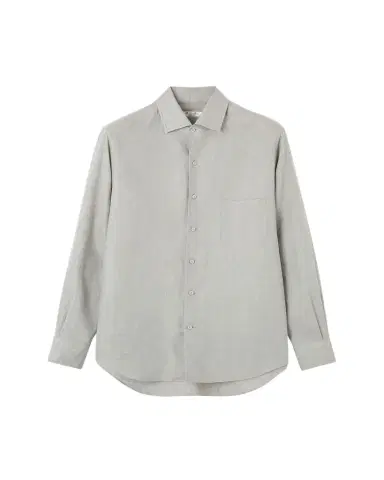 Loro Piana Men's Andre Long-Sleeve Linen Shirt | Thumbnail 1 Loro Piana Men's Andre Long-Sleeve Linen Shirt | Thumbnail 1