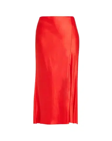Jason Wu Collection Satin Twill Bias Midi Skirt | Thumbnail 1 Jason Wu Collection Satin Twill Bias Midi Skirt | Thumbnail 1