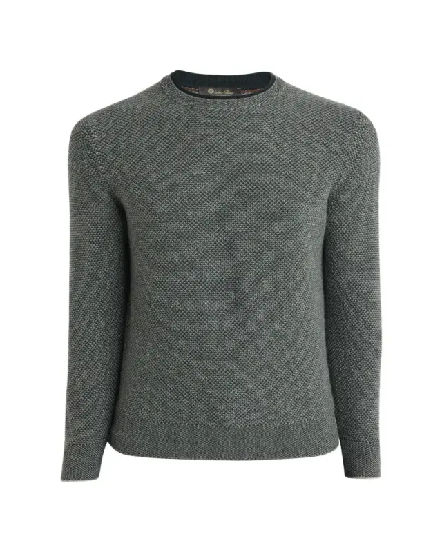 Men's Cashmere Girocollo City Crewneck Sweater