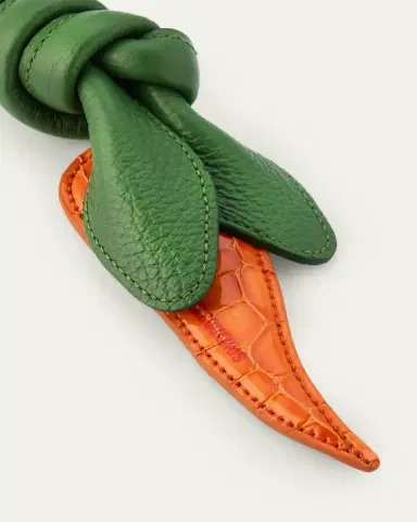 Jacquemus Le Carotte Leather Carrot Bag Charm | Thumbnail 2 Jacquemus Le Carotte Leather Carrot Bag Charm | Thumbnail 2
