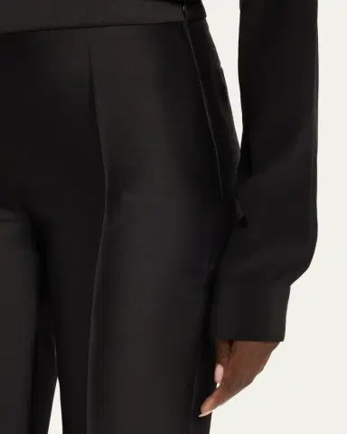 Adam Lippes Mika Cropped Straight-Leg Pants | Thumbnail 5