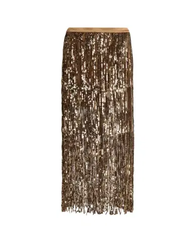 TWP Laurel Trapped Fringe Sequined Skirt | Thumbnail 1 TWP Laurel Trapped Fringe Sequined Skirt | Thumbnail 1