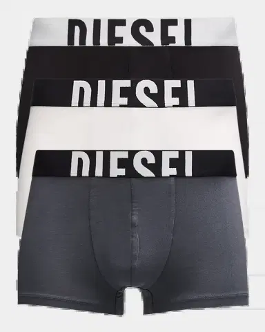 Diesel Men's Damien D-Pop Stretch 3-Pack Boxer Briefs | Thumbnail 2