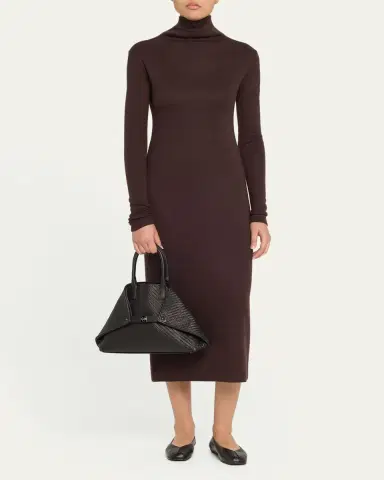 Akris Ai Small Plaid Braided Top-Handle Bag | Thumbnail 5 Akris Ai Small Plaid Braided Top-Handle Bag | Thumbnail 5