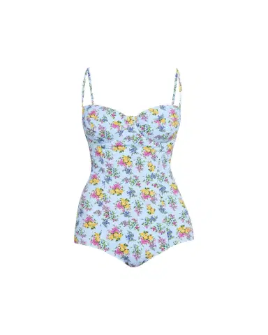 Dolce & Gabbana Floral Balconette One-Piece Swimsuit | Thumbnail 1